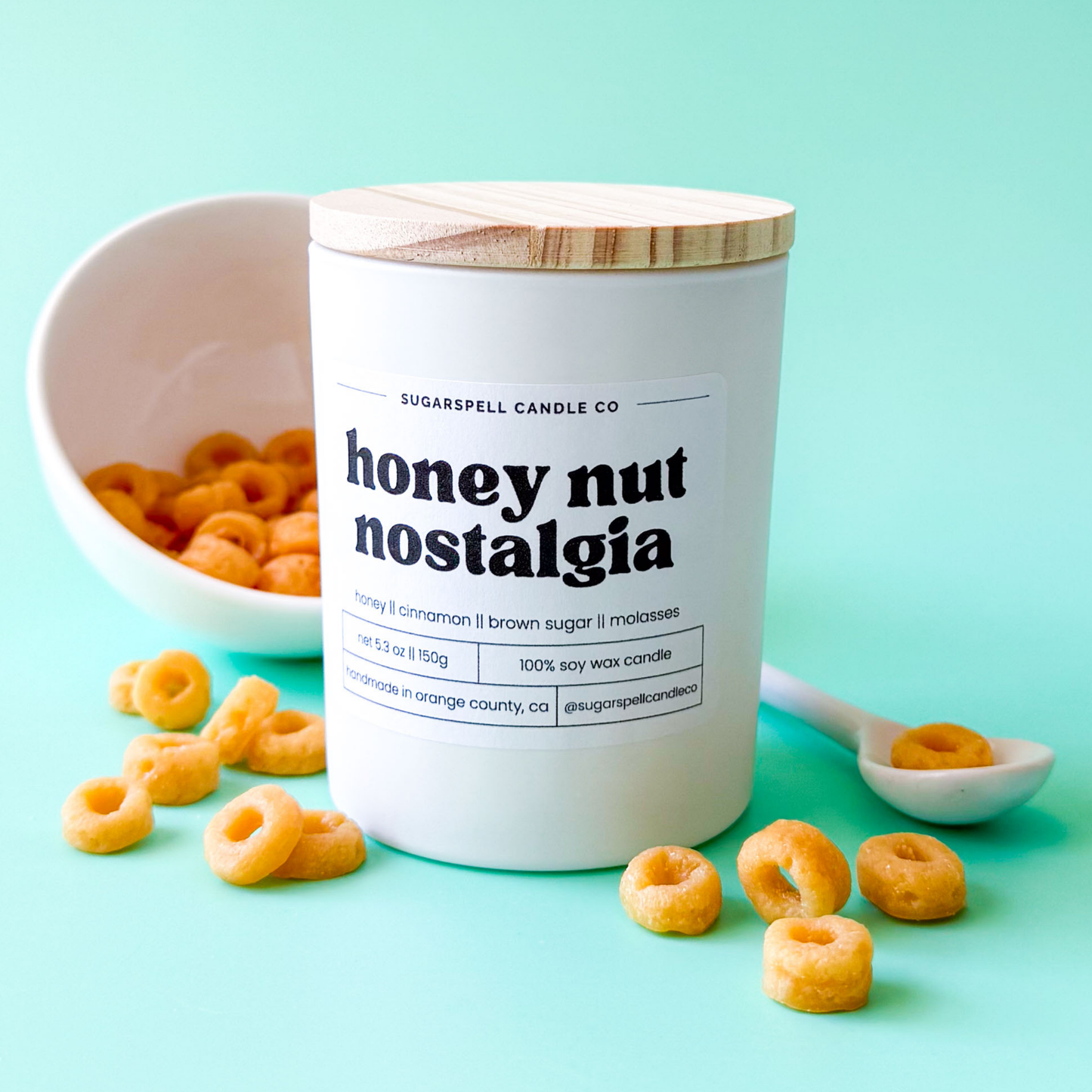 Honey Nut Nostalgia 5.3oz Soy Candle