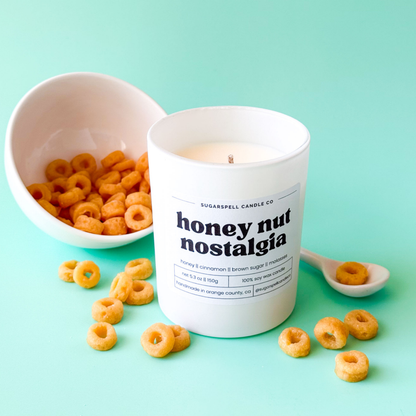 Honey Nut Nostalgia 5.3oz Soy Candle