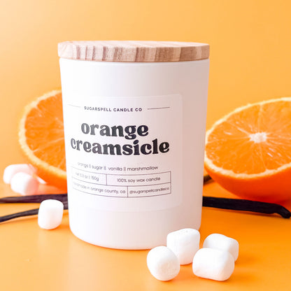 Orange Creamsicle 5.3oz Soy Candle