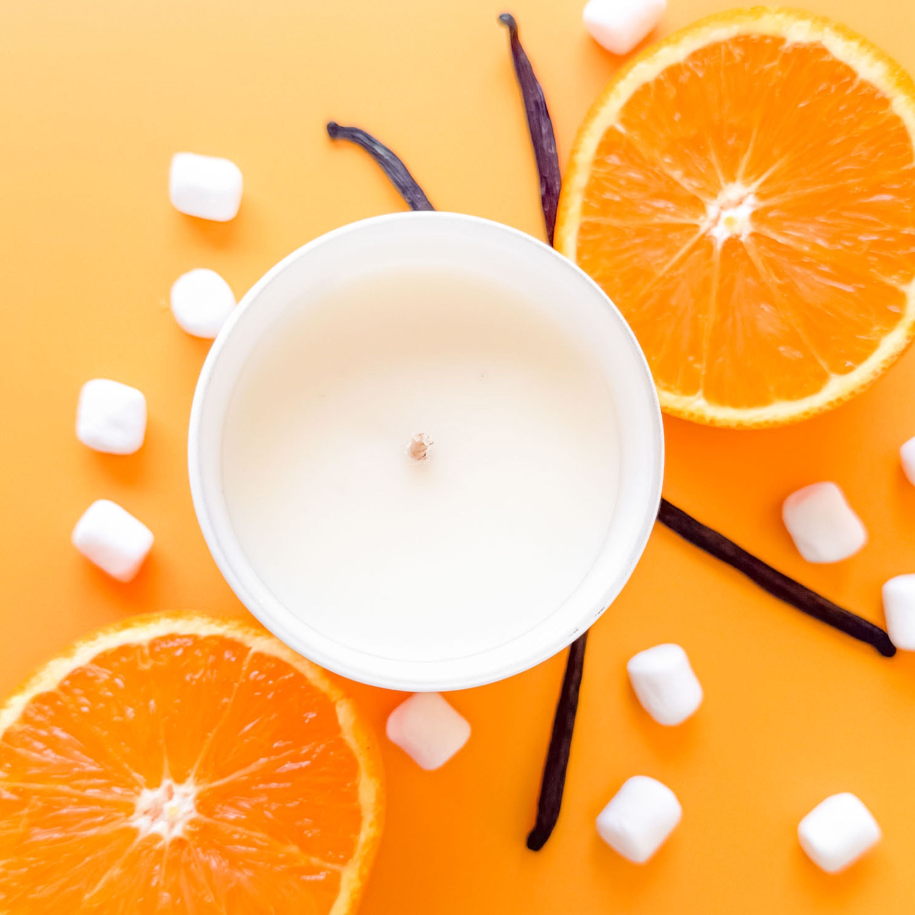 Orange Creamsicle | Citrus Vanilla Soy Candle | Handmade