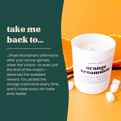 Orange Creamsicle 5.3oz Soy Candle