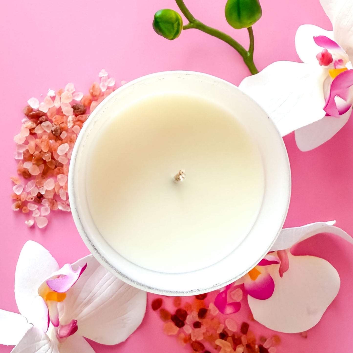 Orchid & Sea Salt 5.3oz Soy Candle