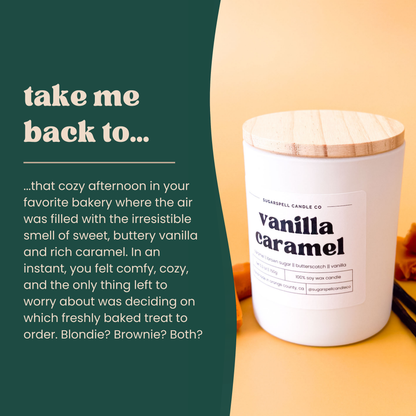 Vanilla Caramel 5.3oz Soy Candle