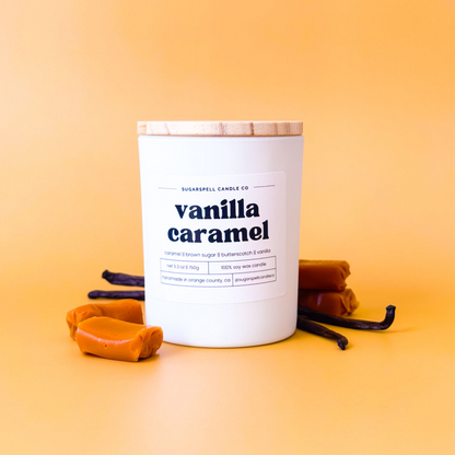 Vanilla Caramel 5.3oz Soy Candle