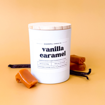 Vanilla Caramel 5.3oz Soy Candle