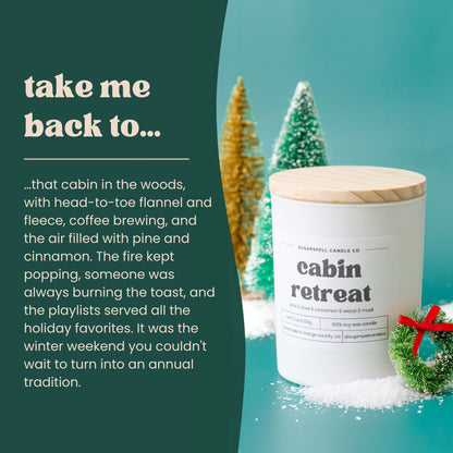 Cabin Retreat 5.3oz Soy Candle