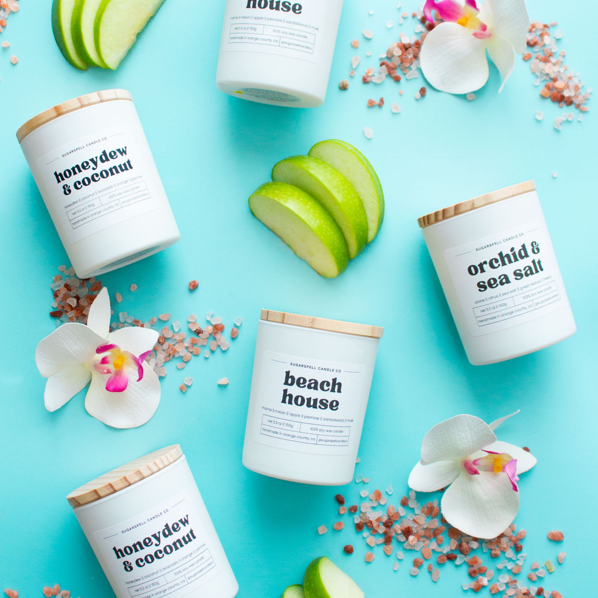 Coastal Daydream Bundle – Sugarspell Candle Co.