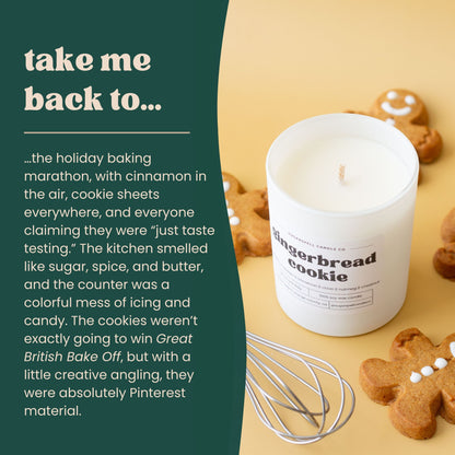Gingerbread Cookie 5.3oz Soy Candle