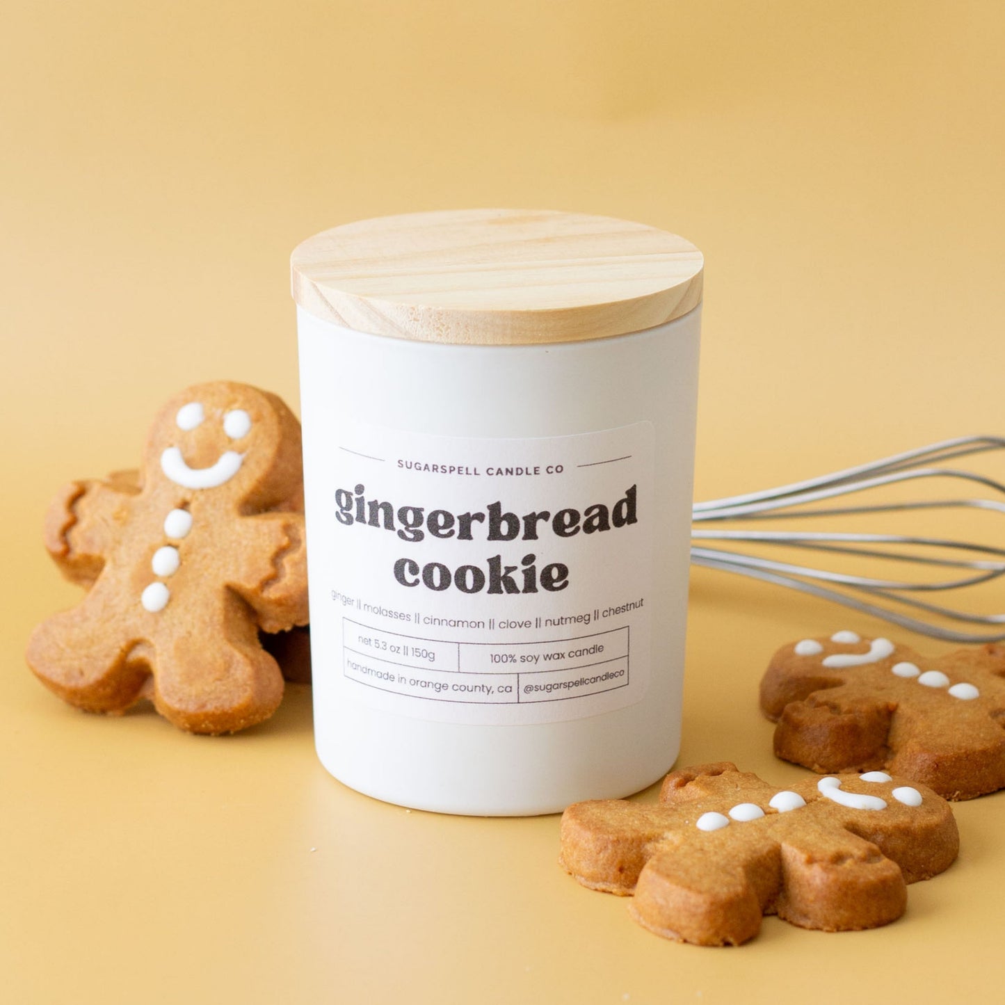 Gingerbread Cookie 5.3oz Soy Candle