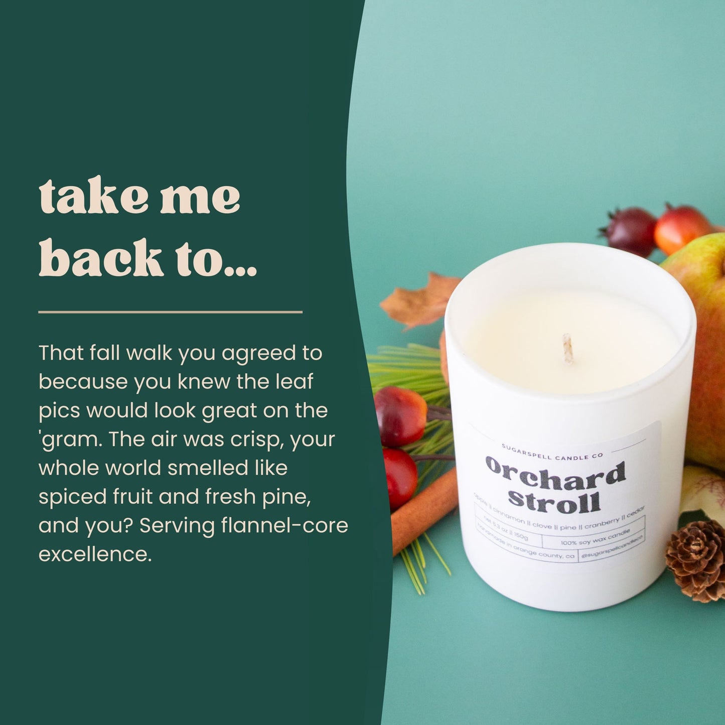 Orchard Stroll 5.3oz Soy Candle