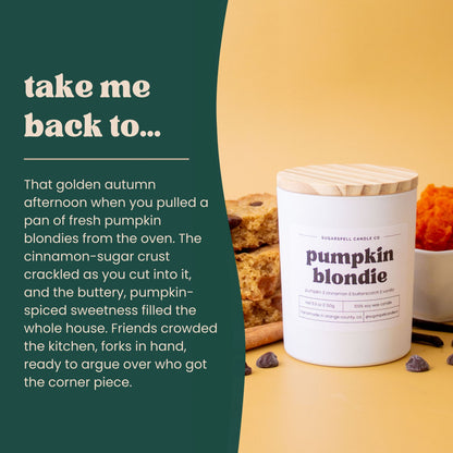 Pumpkin Blondie 5.3oz Soy Candle