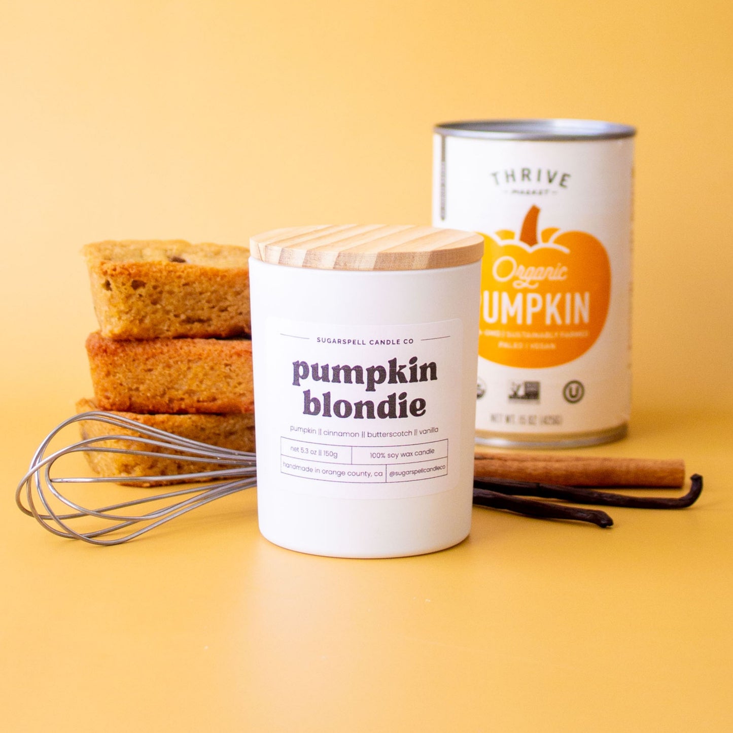 Pumpkin Blondie 5.3oz Soy Candle