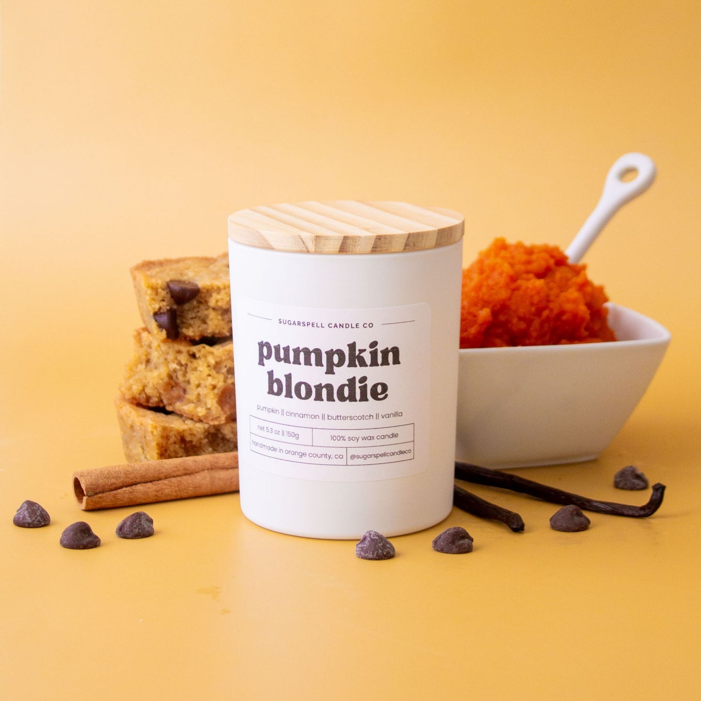 Pumpkin Blondie 5.3oz Soy Candle