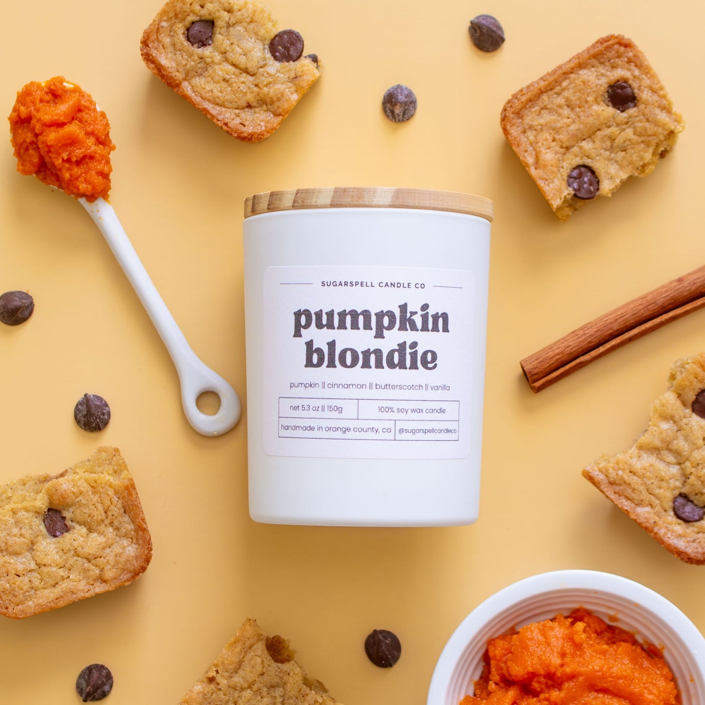 Pumpkin Blondie 5.3oz Soy Candle