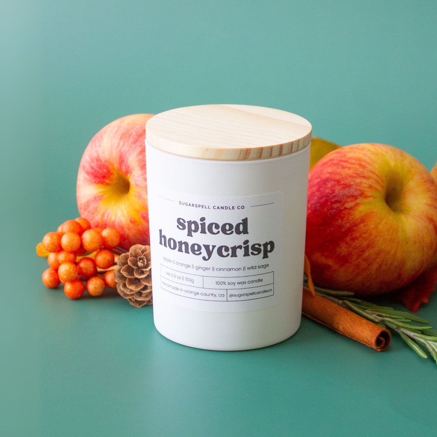 Spiced Honeycrisp 5.3oz Soy Candle