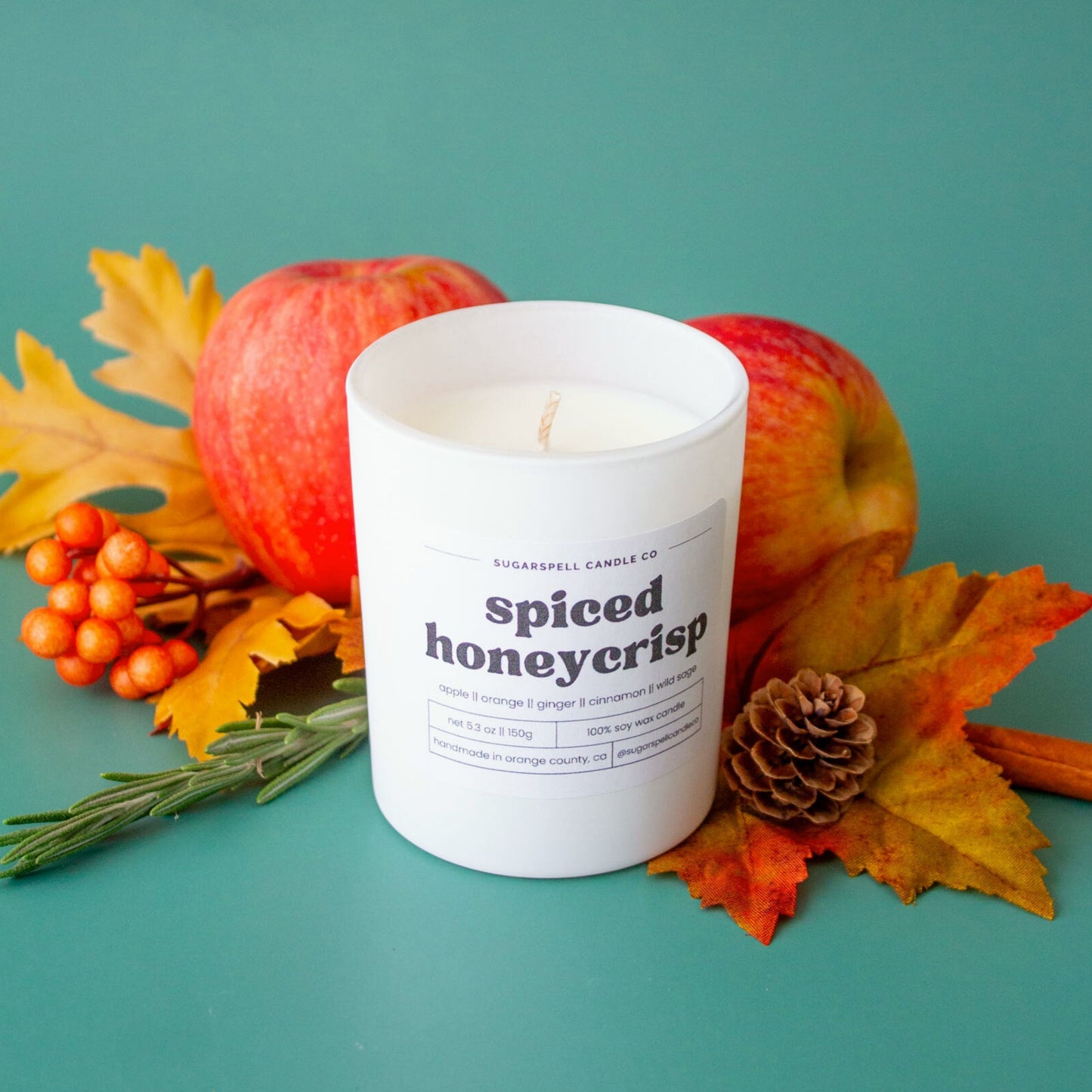 Spiced Honeycrisp 5.3oz Soy Candle