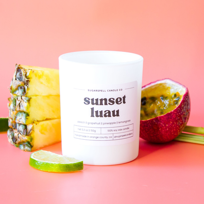 Sunset Luau 5.3oz Soy Candle