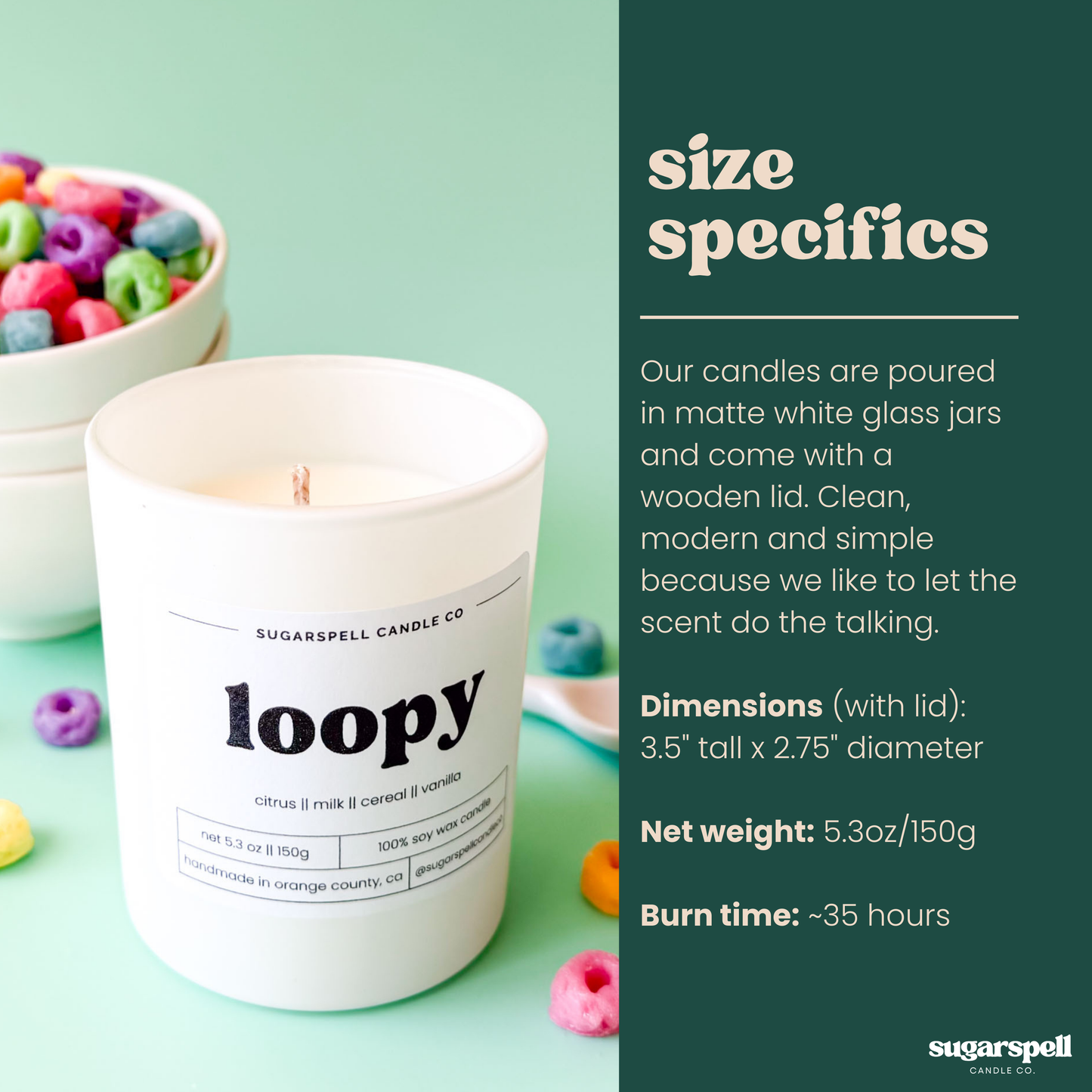 Loopy 5.3oz Soy Candle