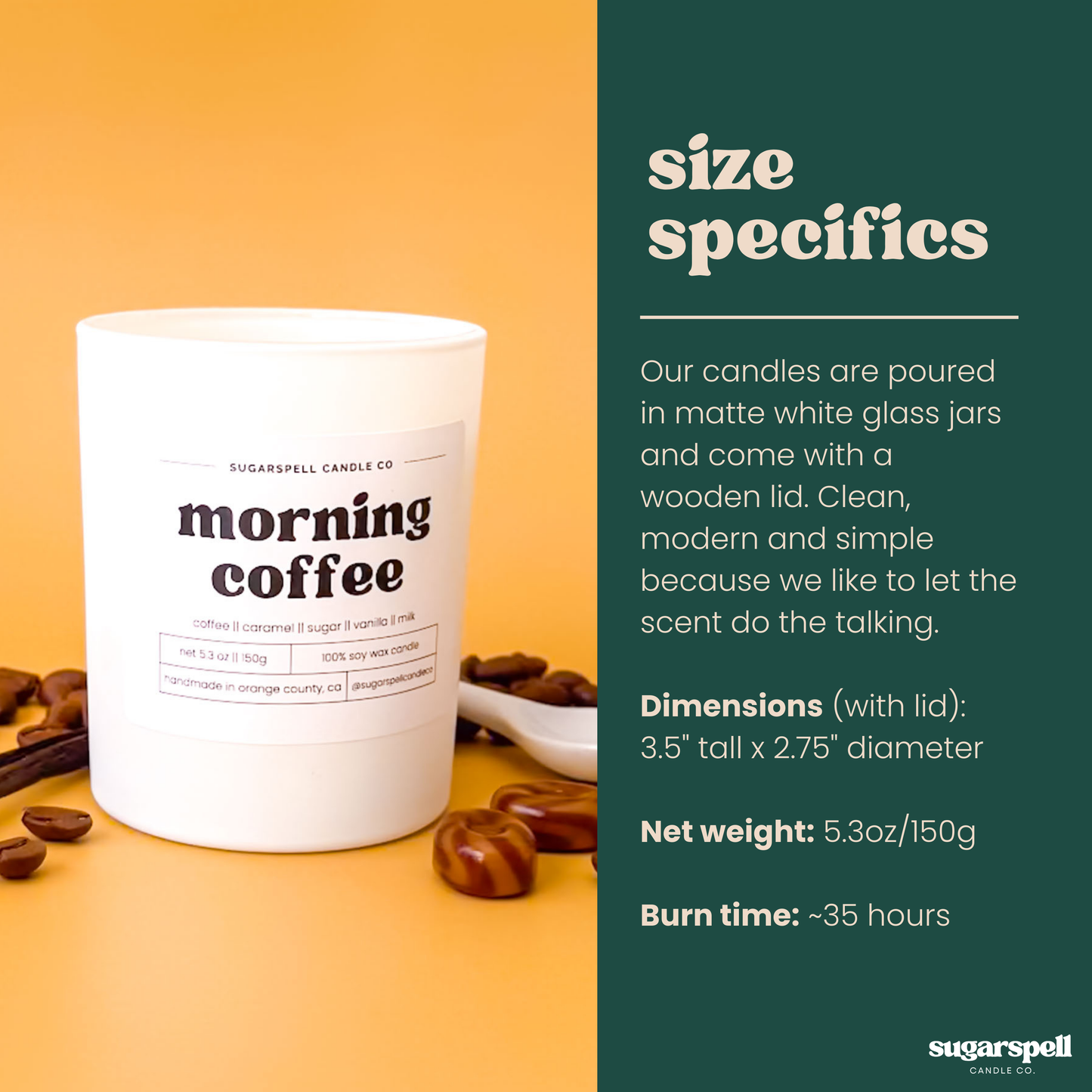 Morning Coffee 5.3oz Soy Candle