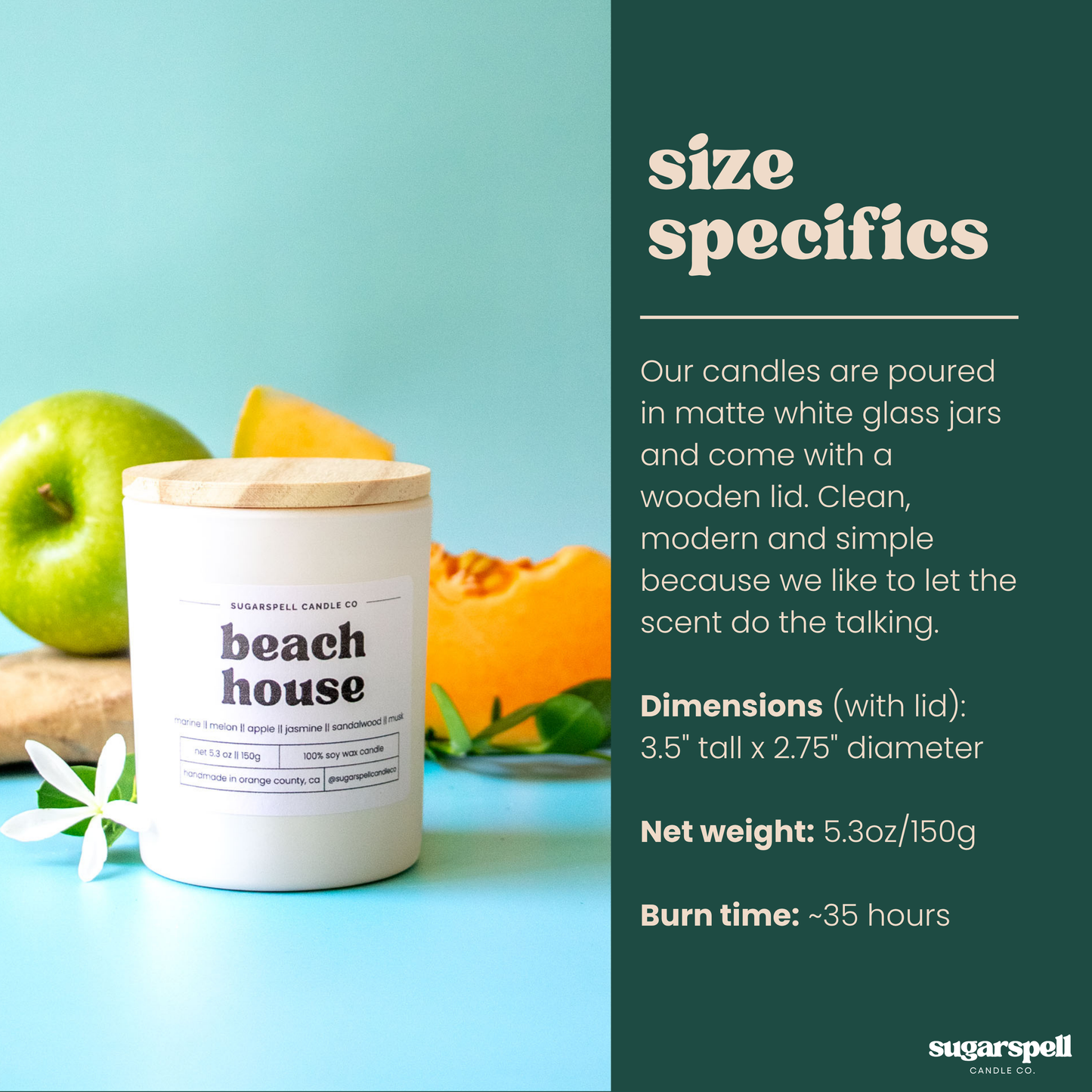 Beach House 5.3oz Soy Candle