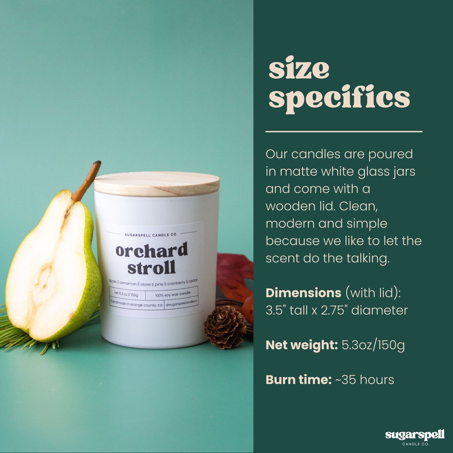 Orchard Stroll 5.3oz Soy Candle