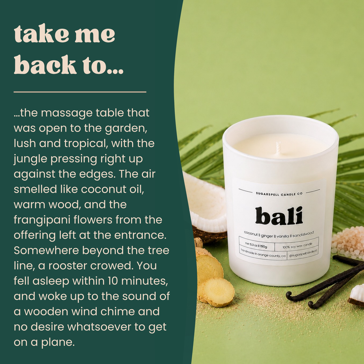 Bali 5.3oz Soy Candle