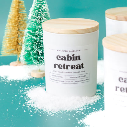 Cabin Retreat 5.3oz Soy Candle
