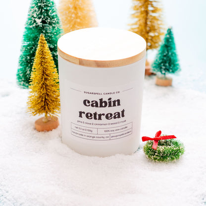 Cabin Retreat 5.3oz Soy Candle