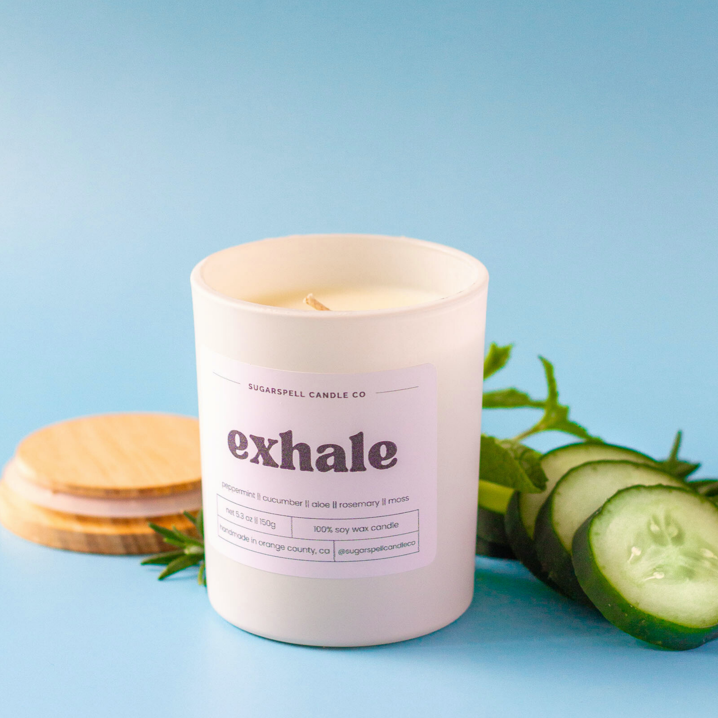 Exhale 5.3oz Soy Candle