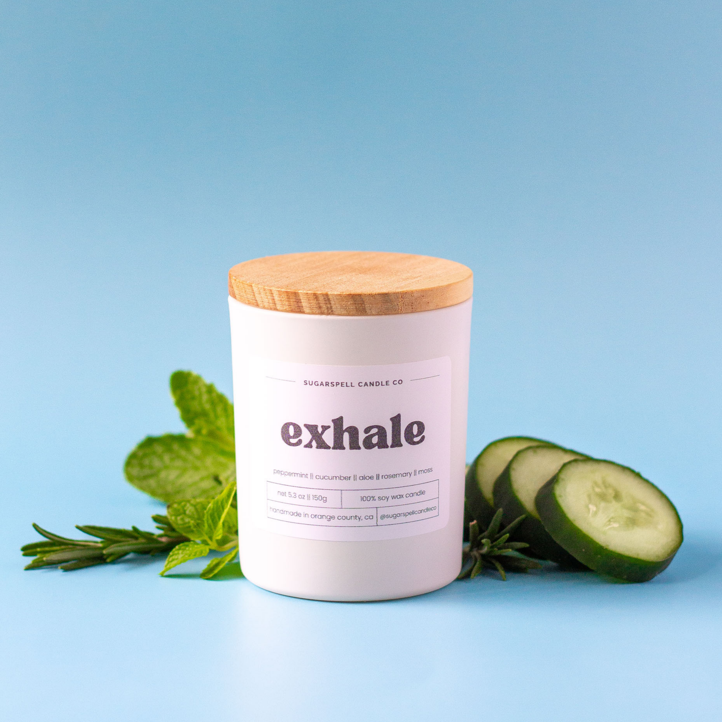 Exhale 5.3oz Soy Candle