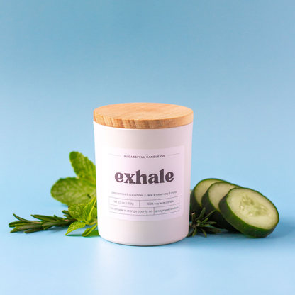 Exhale 5.3oz Soy Candle