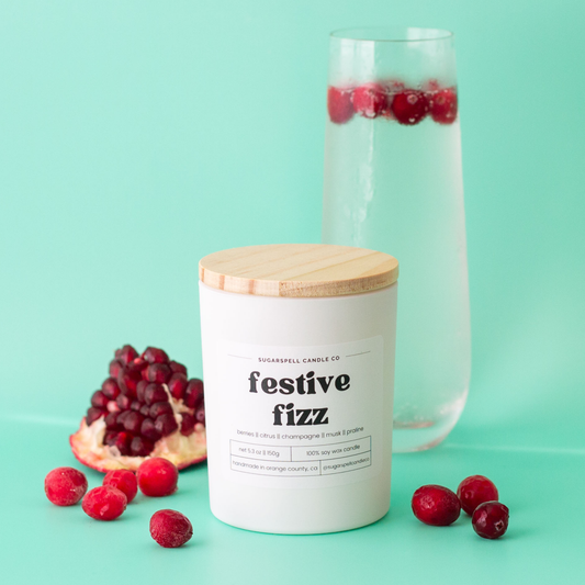 Festive Fizz 5.3oz Soy Candle