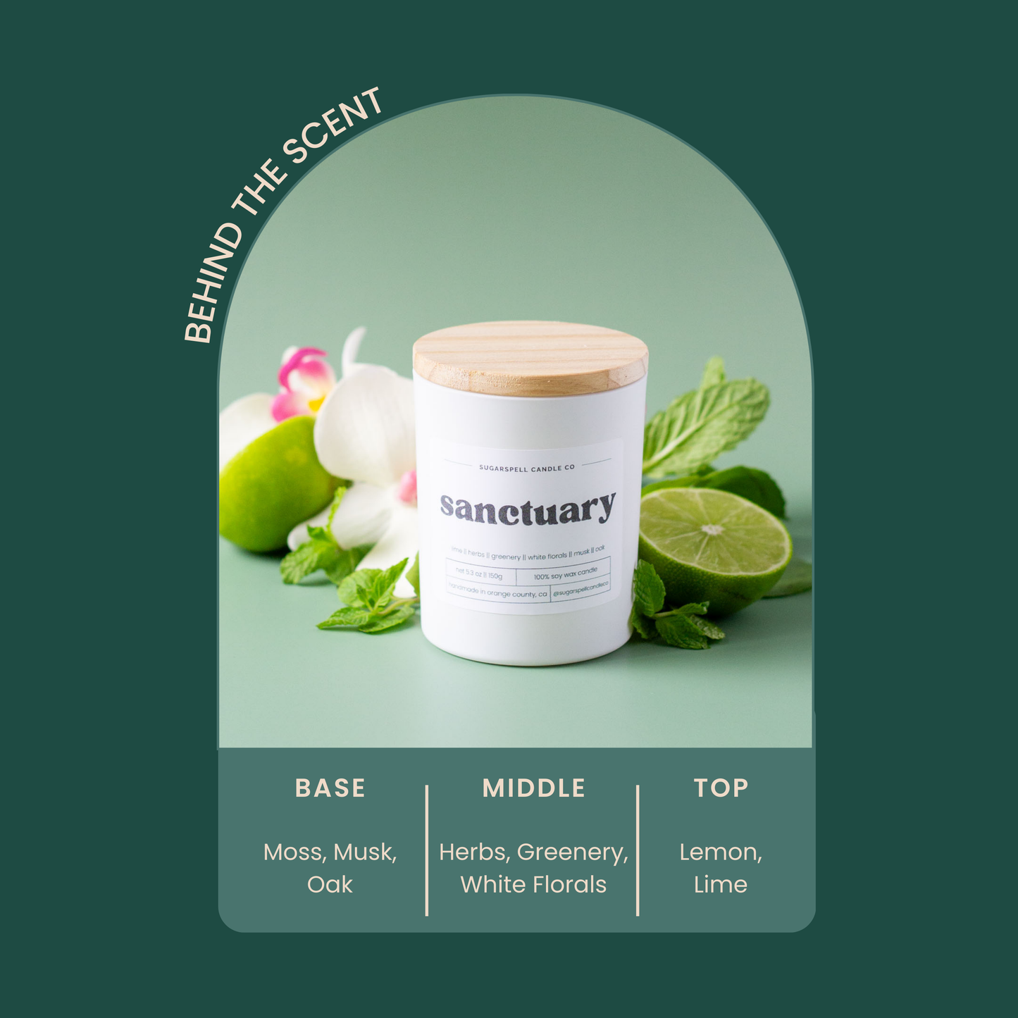 Sanctuary 5.3oz Soy Candle