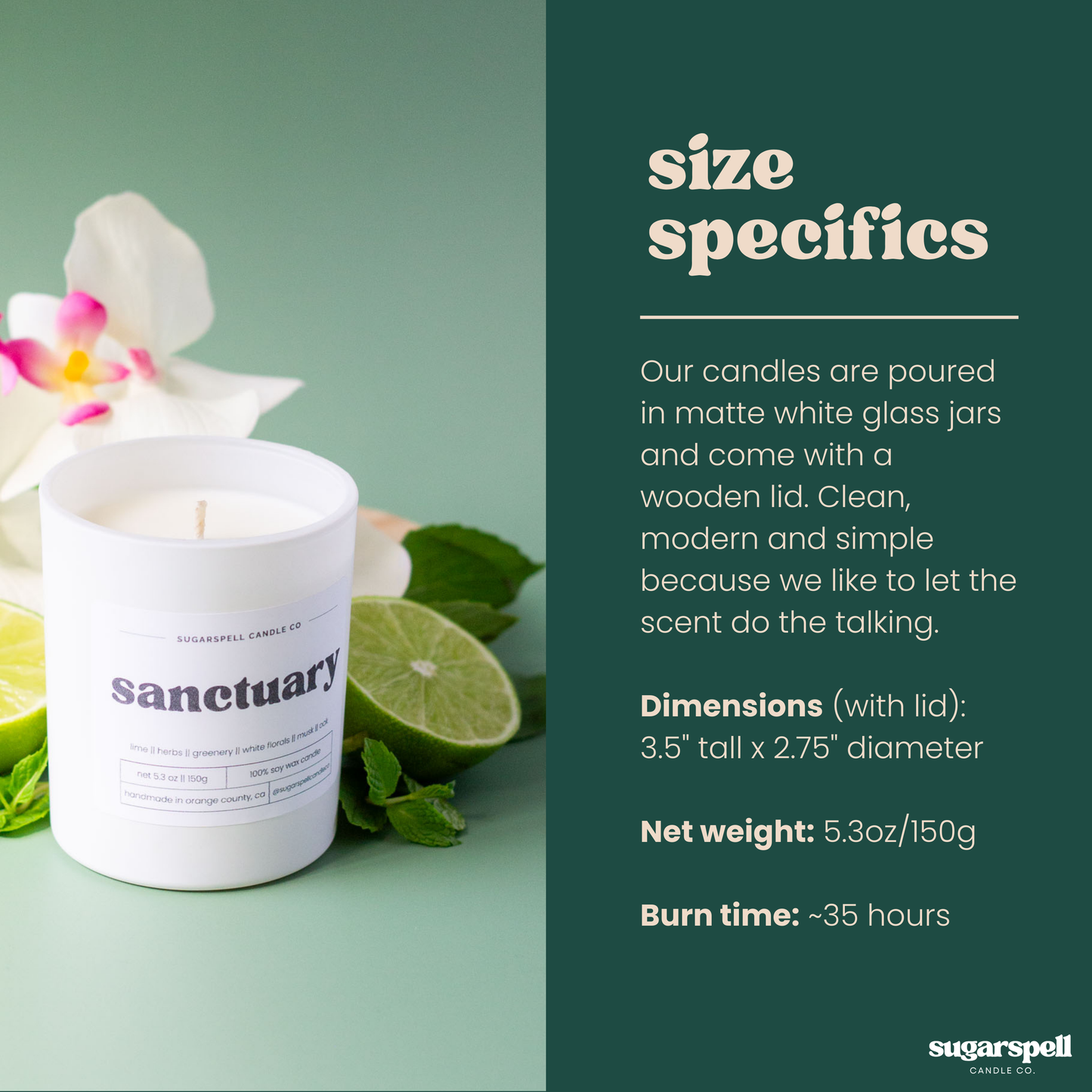 Sanctuary 5.3oz Soy Candle