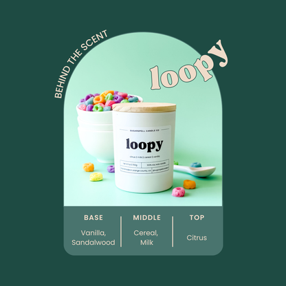 Loopy 5.3oz Soy Candle