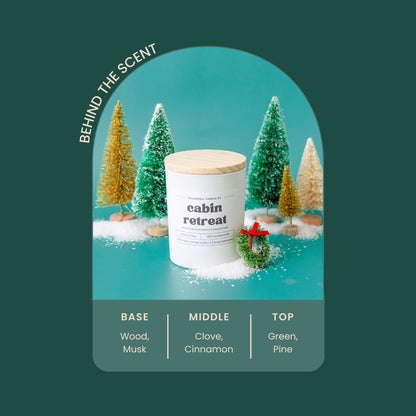 Cabin Retreat 5.3oz Soy Candle