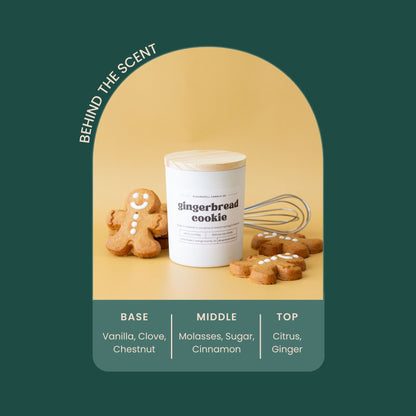 Gingerbread Cookie 5.3oz Soy Candle