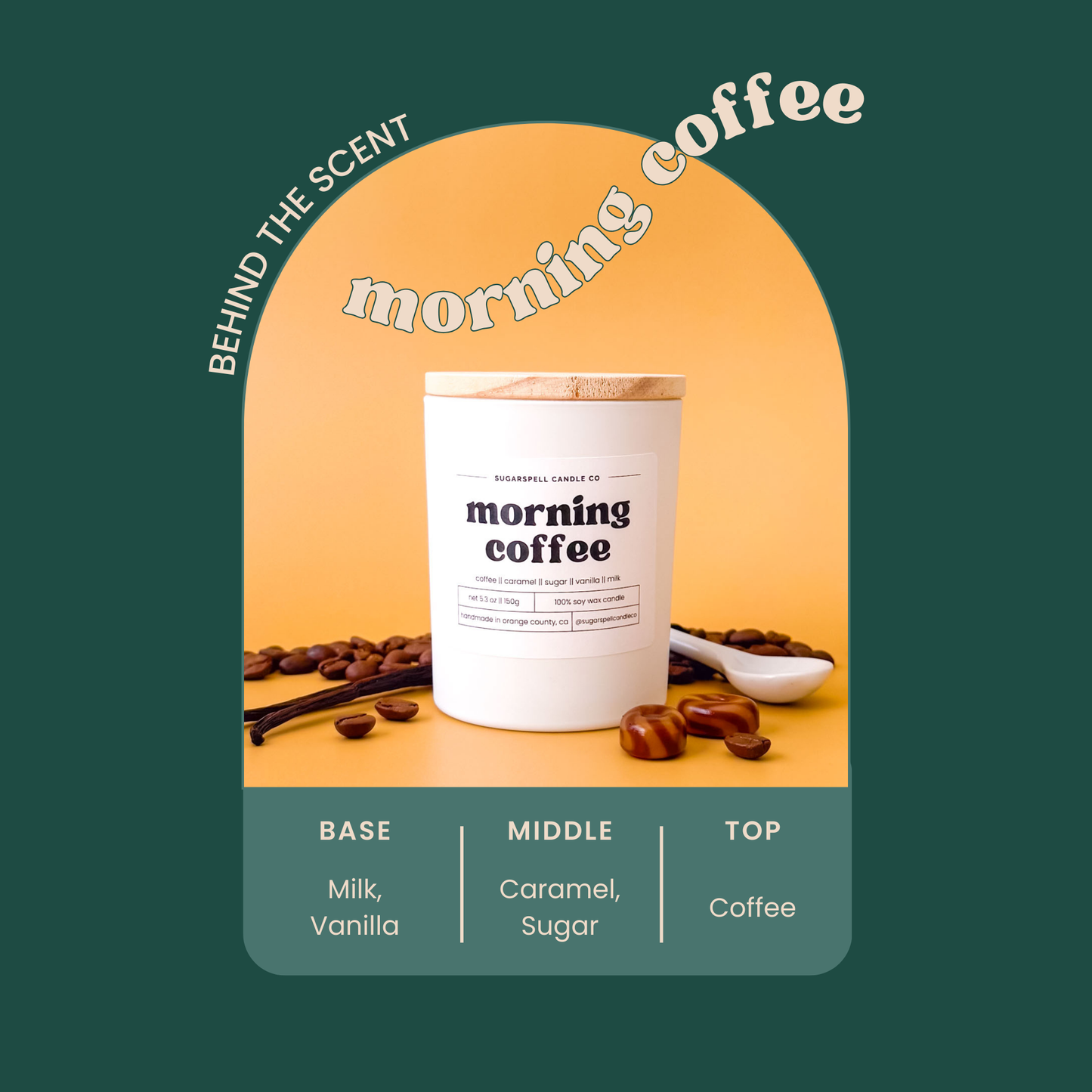 Morning Coffee 5.3oz Soy Candle