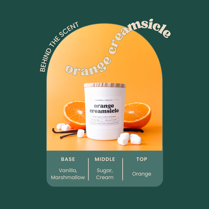 Orange Creamsicle 5.3oz Soy Candle