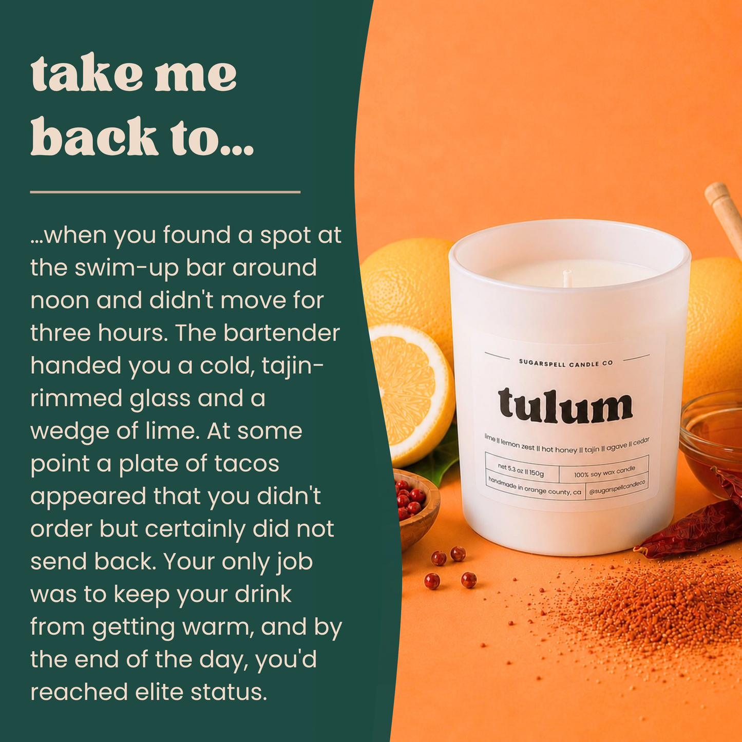 Tulum 5.3oz Soy Candle