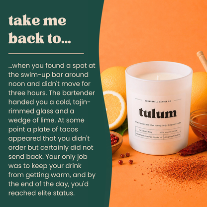 Tulum 5.3oz Soy Candle