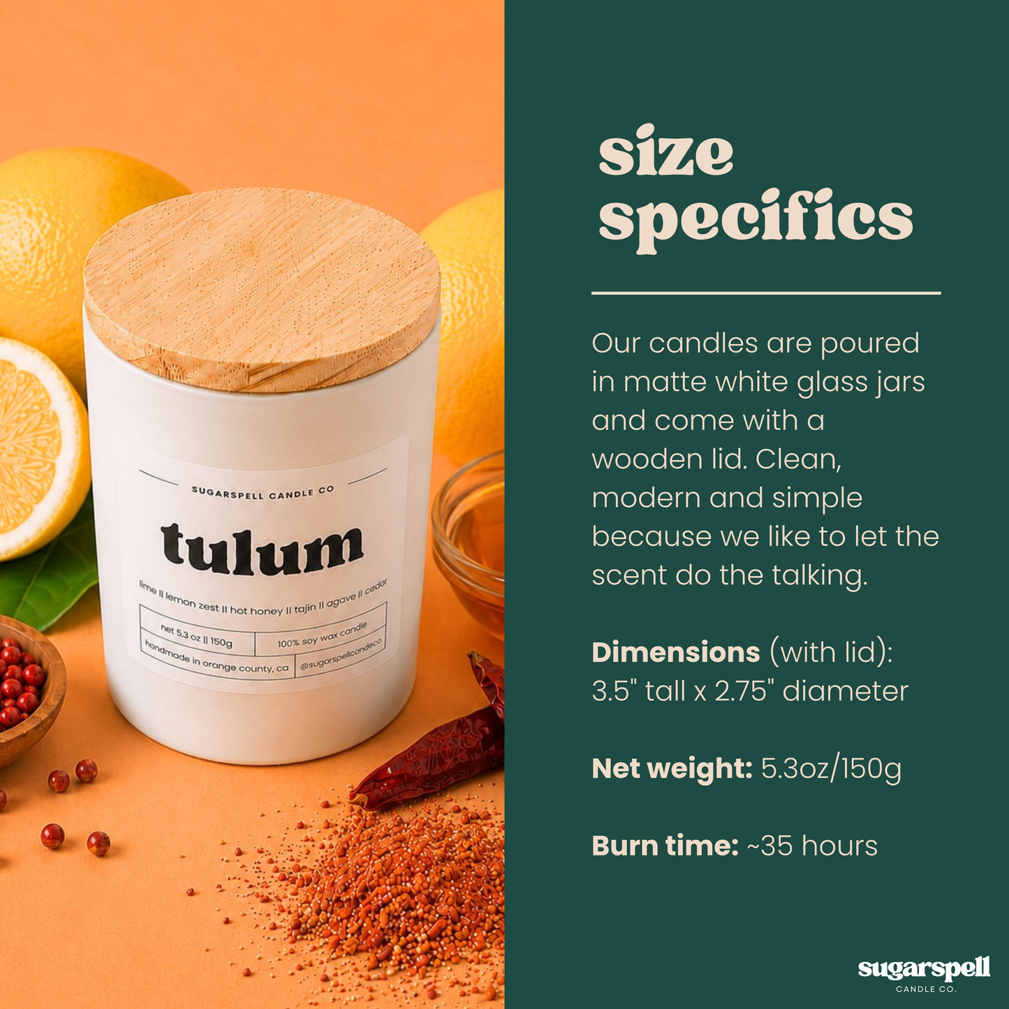 Tulum 5.3oz Soy Candle